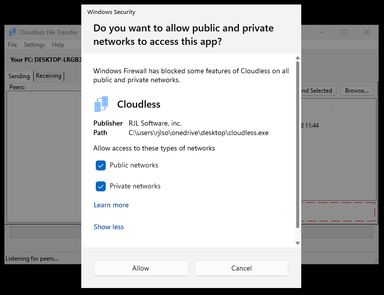 Windows Security Firewall